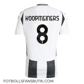 Juventus Teun Koopmeiners #8 Replika Hemmatröja 2024-25 Kortärmad